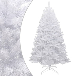 vidaXL - Kunstkerstboom - met - scharnieren - en - sneeuw - 240 - cm