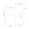 SoBuy KLS03-II-W - Uitschuifbare kledingstang - Verstelbaar 124–226 × 200–295 cm - Wit