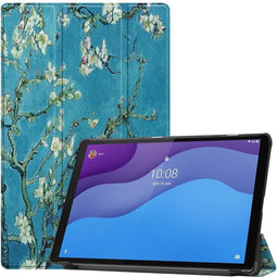 3-Vouw sleepcover hoes - Geschikt voor Lenovo Tab M10 HD Gen 2 (2e generatie) - Van Gogh Amandelboom