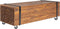 vidaXL - Salontafel - 110x45x38 - cm - massief - teakhout