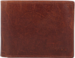 Mika portefeuille - RFID - leer - bruin - JU-42222