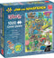 Jan van Haasteren - Pakketstress - 1000 stukjes puzzel - Meerkleurig