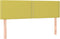 vidaXL - Hoofdborden - 2 - st - 72x5x78/88 - cm - stof - groen