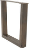 vidaXL - Eettafelpoten - 2 - st - V-vormig - 50x(42-43,3) - cm - staal - naturel