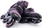 Tempish Ayroo 3x90 - Dames - Skeelers - 90mm wielen - Zwart - Roze - 43