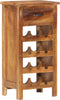 vidaXL - Wijnkast - 40x30x80 - cm - massief - acaciahout