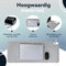 WURK Professionele Verwarmde Bureau Onderlegger - 30℃ tot 50℃ - Antislip - Lichtgrijs - 80x33