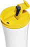 Leitz WOW Roestvrijstalen Thermosbeker - geel/wit