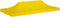 vidaXL Partytentdak - 270 g/m² - 6x3 m - Geel