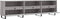 vidaXL - Tv-meubel - 150x30x44,5 - cm - bewerkt - hout - grijs - sonoma - eikenkleurig