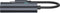 Rapoo USB-C Adapter, USB-C naar Gigabit LAN, grijs
