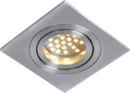 Lucide TUBE - Inbouwspot - 1xGU10 - Dimbaar - Mat chroom