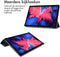 imoshion Tablet Hoes - Geschikt voor Lenovo Tab P11, Lenovo Tab P11 Plus - Trifold Bookcase - Donkerblauw