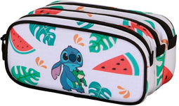 Karactermania - Disney - Lilo en Stitch - Frog-FAN Trick Pennetas - Potloden etui met dubbele rits - Pennenetui 2.2 - Meerkleurig