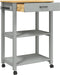 vidaXL - Keukentrolley - MONZA - 60x40x90 - cm - massief - grenenhout