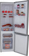 Frilec BONN275 - Koel-Vriescombinatie - 253 liter - Inox