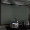 vidaXL - Spatscherm - keuken - 100x60 - cm - gehard - glas - wit