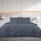 vidaXL - Dekbedovertrekset - lichtgewicht - 140x200 - cm - microvezel - taupe