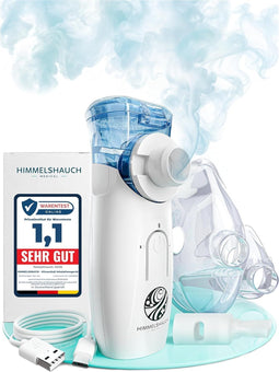 Ultrasoon Inhalator voor Kinderen en Volwassenen - Wit