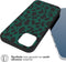 imoshion Hoesje Geschikt voor iPhone 14 Hoesje Siliconen - imoshion Design hoesje - Groen / Green Leopard