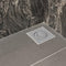 Differnz Basic - Doucheput - Onderaansluiting - 15 x 15 cm - Mat chroom