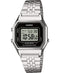 Casio LA680WEA-1EF - Dameshorloge 28,6 mm - Digitaal - Zilverkleurig