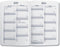 Sigel agenda 2024 - Jolie Flair - A5 - hardcover - 7 dagen / 2 pagina's - indigo blue - SI-J4101