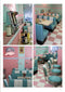 Bel Air Dinerbank Single Booth HW-150 Dusty Rose