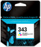 HP 343 - Inktcartridge - Cyaan Geel Magenta (7ml)