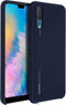 Huawei P20 - Silicon Case - Krasbestendig Schokbestendig - Blauw