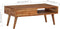vidaXL - Salontafel - met - bewerkte - lade - 100x50x40 - cm - massief - hout