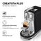 Nespresso Creatista Plus - Koffiecupmachine - Volautomatische melkopschuimer - Black Truffle