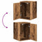 vidaXL - Garage - wandkast - bewerkt - hout - oud - hout