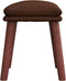 vidaXL - Voetenbank - 45x29,5x35 - cm - kunstleer - bruin