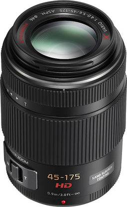Panasonic Lumix G X VARIO 45-175 mm F4.0-5.6 PZ 46 mm (geschikt voor Micro Four Thirds) zwart
