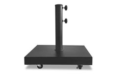 Parasolvoet 25 kg - 45 x 45 cm - Zwart