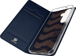 Telefoon hoesje geschikt voor Samsung Galaxy A34 5G - Dux Ducis Skin Pro Book case - Blauw