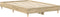 vidaXL - Bedframe - zonder - matras - 140x190cm - spaanplaat - sonoma - eikenkleurig