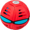 Goliath Phlat Ball Classic - Vang- en werpspel - Transformeert van schijf naar bal - Rood