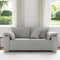 vidaXL - Loveseat - Sofa - - - Cloud - Grey, - 140 - cm - Stof