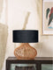 GOOD&MOJO Tafellamp Kalahari - Zwart/Rotan - Ø47cm - Modern