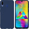 iMoshion Hoesje Geschikt voor Samsung Galaxy M20 Power Hoesje Siliconen - iMoshion Color Backcover - Donkerblauw