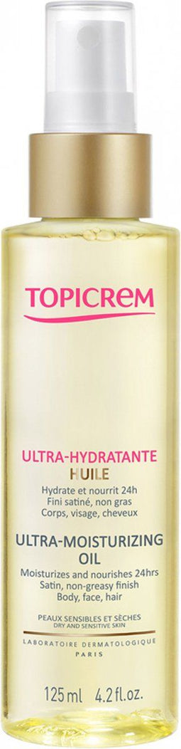 Hair Oil Topicrem Uh 125 ml
