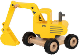 Goki Houten Graafmachine Geel