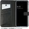 Selencia Samsung Galaxy S23 FE - Echt Lederen Bookcase - 3 Pashouders - Zwart