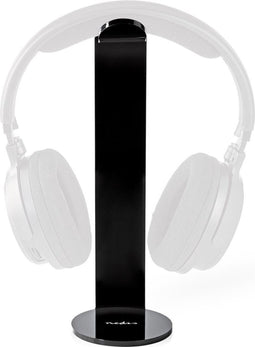 Nedis Koptelefoonstandaard - ABS - Zwart