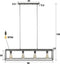 AnLi Style Hanglamp 4L cubic