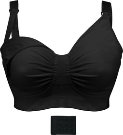 Carriwell Gelbeugel Voedingsbh - Naadloos - Zachte siliconen beugel - Zwart