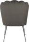 Richmond - Stoel Pippa Stone velvet / silver