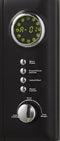 ETNA SMV620ZWA - Retro Magnetron - 20 liter - 12 Automatische Programma's - Zwart